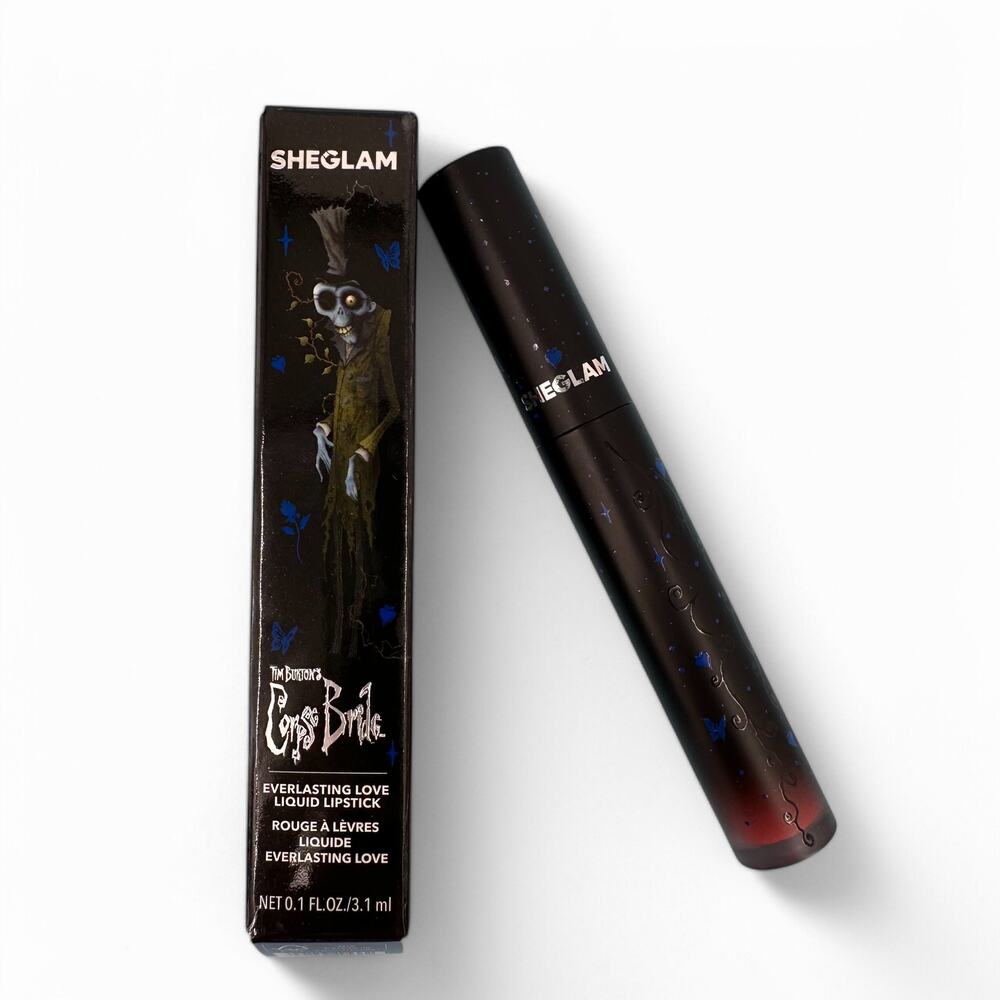 Tim Burton's Corpse Bride Everlasting Love Liquid Lipstick Emily Sheglam